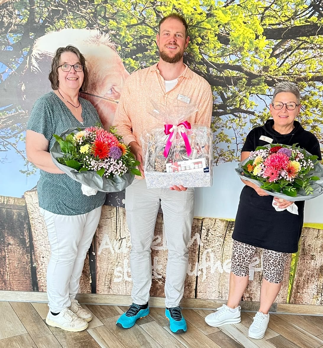 Zehn Jahre Haus Dorothee:doppeltes Dienstjubiläum
